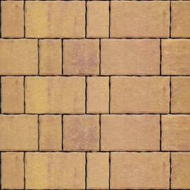 Тротуарная плитка Artstein Старый Город 60 мм Color Mix Тахель