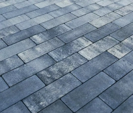 Тротуарная плитка Artstein Паркет 60 мм Color Mix Актау