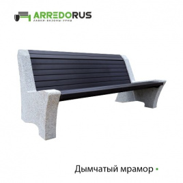 Лавка Riposo, полимерный брус, цвет 