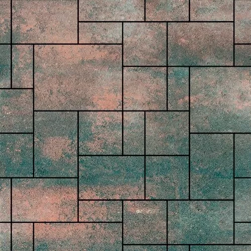 Тротуарная плитка Artstein Инсбрук Альпен 60 мм Color Mix Штайнрус фото 1