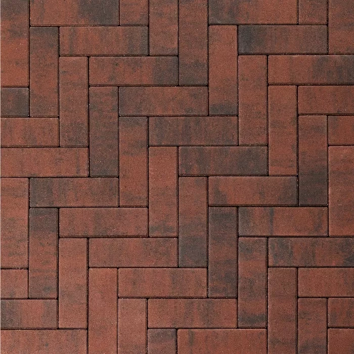 Тротуарная плитка 342 механический завод Паркет 240x80x60мм ColorMix Гавана фото 4