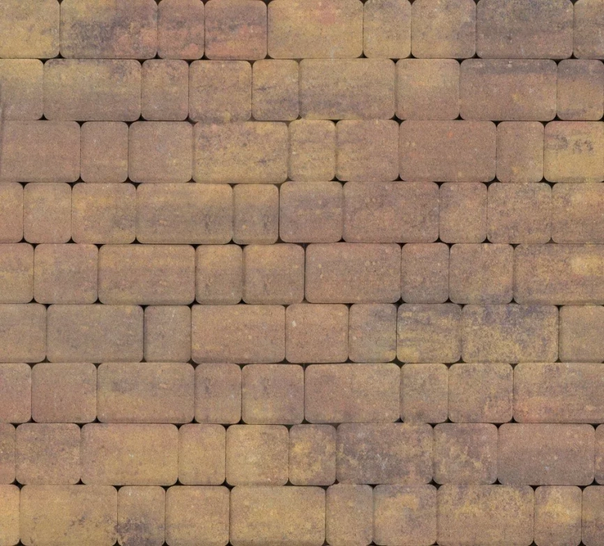 Тротуарная плитка Artstein Инсбрук Альт 60 мм Color Mix Бромо фото 1