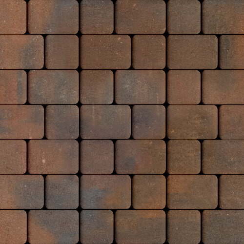 Тротуарная плитка Инсбрук Альт Дуо, 40 мм, ColorMix Штайнрус, гладкая фото 2