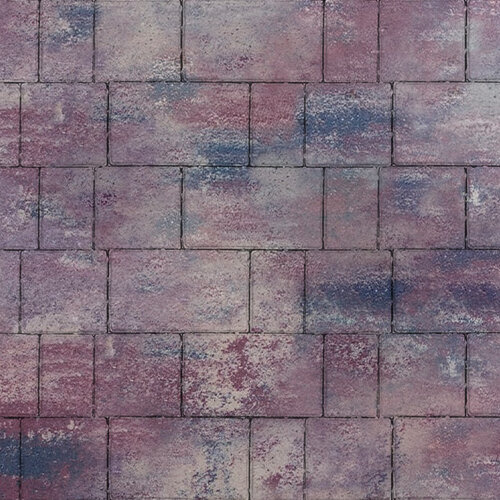 Тротуарная плитка Новый город, 40мм, ColorMix Каратау, гладкая фото 2