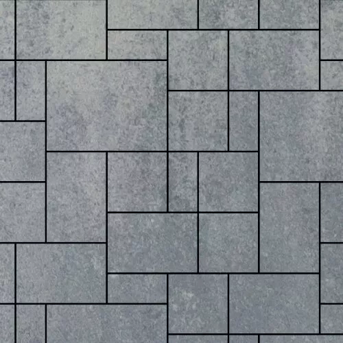 Тротуарная плитка Artstein Инсбрук Альпен 60 мм Color Mix Монохром фото 1