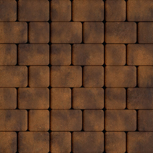 Тротуарная плитка Инсбрук Альт Дуо, 40 мм, ColorMix Маренго, гладкая фото 2