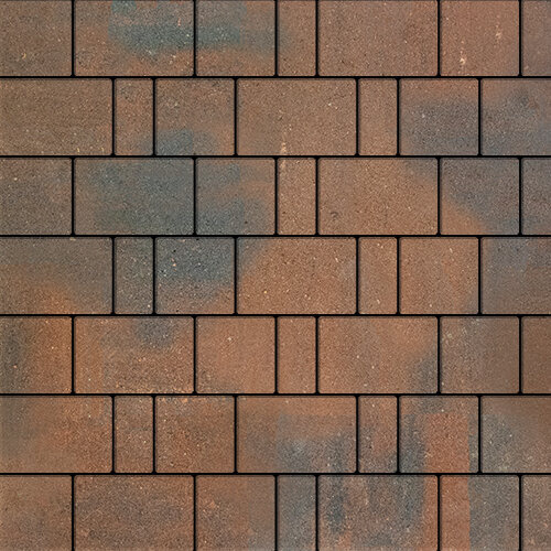 Тротуарная плитка Бельпассо, 40 мм, ColorMix Штайнрус, гладкая фото 2
