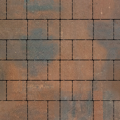 Тротуарная плитка Новый город Лион, 60 мм, ColorMix Штайнрус, гладкая фото 2