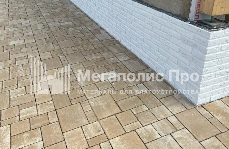Тротуарная плитка 342 Механический завод Бавария ColorMix 60мм Каракум фото 5