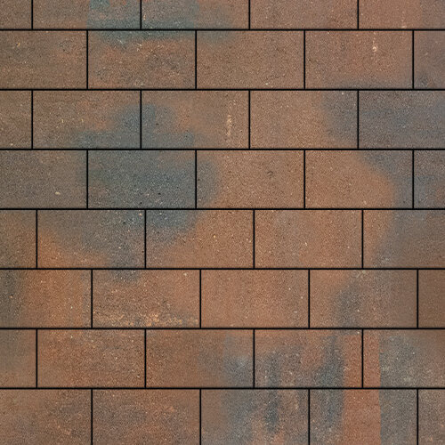 Тротуарная плитка Бельпассо Медио, 80 мм, ColorMix Штайнрус, гладкая фото 2