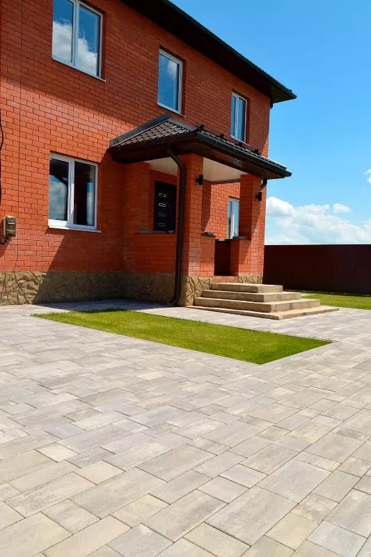 Тротуарная плитка Artstein Инсбрук Тироль 60 мм Color Mix Актау фото 8